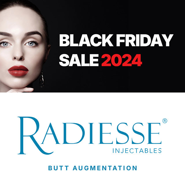 For Every 10cc Radiesse butt syringes purchased, get 1 FREE Emtone