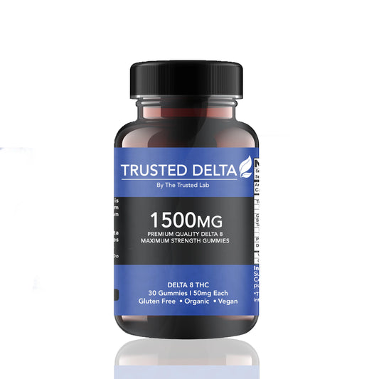 DALLAS The Trusted Lab DELTA Maximum Strength Delta 8 Gummies 1500mg